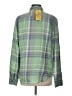 Chaps 100% Cotton Plaid Green Long Sleeve Button-Down Shirt Size L - photo 2