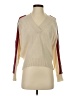 Sandro Color Block Ivory Wool Pullover Sweater Size Sm (1) - photo 1