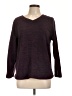 St. John's Bay 100% Polyester Burgundy Pullover Sweater Size L (petite) - photo 1