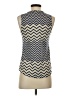 Self Esteem Blue Sleeveless Blouse Size S - photo 2