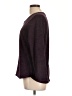 St. John's Bay 100% Polyester Burgundy Pullover Sweater Size L (petite) - photo 5