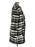 Fashion Nova Plaid Ivory Coat Size L - photo 4