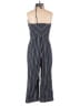 Intermix Chevron-herringbone Blue Jumpsuit Size 0 - photo 2