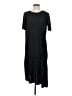 Zara 100% Polyester Black Casual Dress Size S - photo 1