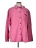 La Miel Pink Long Sleeve Button-Down Shirt Size L - photo 1