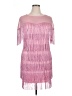 xpluswear 100% Polyester Pink Cocktail Dress Size XL - photo 1