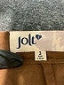 Jolt Solid Brown Casual Skirt Size 3 - photo 4