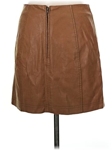 Free People Faux Leather Skirt (view 2)