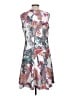 Anne Klein Paisley Gray Cocktail Dress Size 12 - photo 2