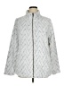 JCPenney 100% Polyester Chevron-herringbone Silver Fleece Size XL - photo 1