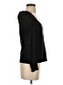 A.L.C. 100% Cotton Black Long Sleeve Top Size S - photo 4