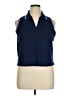 SPANX Blue Sleeveless Blouse Size XL - photo 1
