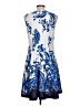Anne Klein Paisley Blue Cocktail Dress Size 12 - photo 2