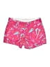 Lilly Pulitzer 100% Cotton Tropical Pink Khaki Shorts Size 2 - photo 1