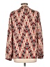 Laundry by Shelli Segal 100% Polyester Red Long Sleeve Blouse Size 10 - photo 2