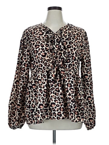 Luxology Long Sleeve Blouse (view 1)
