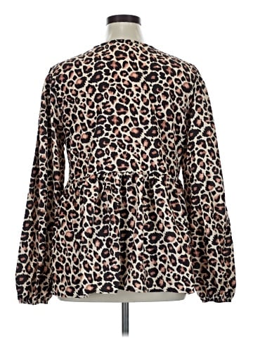 Luxology Long Sleeve Blouse (view 2)