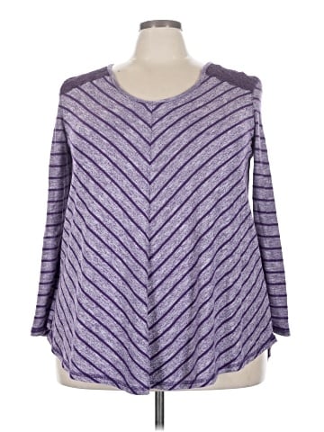 Faded Glory 3/4 Sleeve Top (view 1)