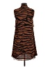 ALLSAINTS 100% Polyester Animal Print Brown Casual Dress Size S - photo 2