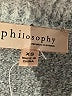 Philosophy Republic Clothing Silver Pullover Sweater Size XS - photo 7