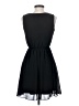 A. Byer 100% Polyester Solid Black Casual Dress Size XS - photo 2