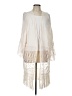 Xhilaration 100% Rayon Ivory Kimono Size L - photo 1