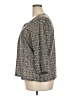 Boden 100% Cotton Gray 3/4 Sleeve Blouse Size 18 - photo 5