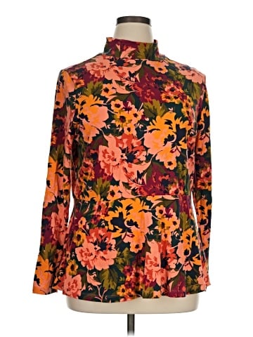 Isaac Mizrahi LIVE! Long Sleeve Blouse (view 1)