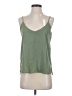 Lily White Green Sleeveless Top Size S - photo 1