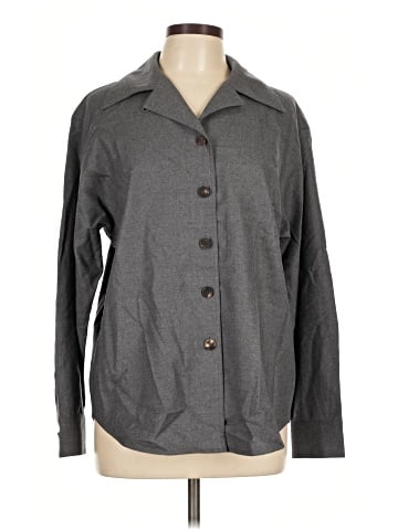 Lafayette 148 New York Long Sleeve Button-Down Shirt (view 1)