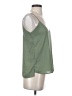 Lily White Green Sleeveless Top Size S - photo 4