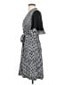 BCBGMAXAZRIA Checkered-gingham Black Casual Dress Size XS - photo 5