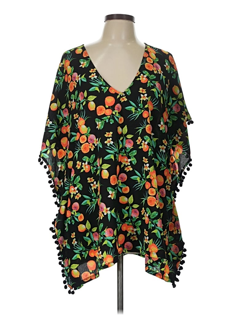 Pre-owned Xhilaration Kimono In Black