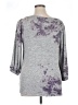 Evri Gray 3/4 Sleeve T-Shirt Size 0X - photo 2
