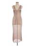 Assorted Brands Metallic Tan Cocktail Dress One size - photo 1