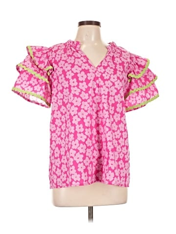 Entro Short Sleeve Blouse (view 1)