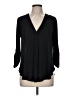 Lush Black 3/4 Sleeve Blouse Size M - photo 1
