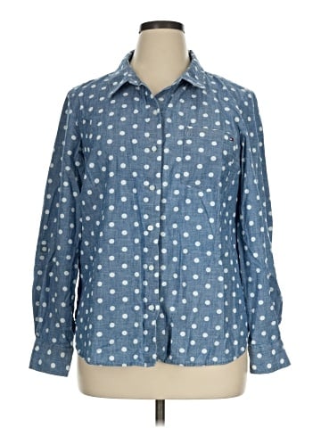 Tommy Hilfiger Long Sleeve Button-Down Shirt (view 1)