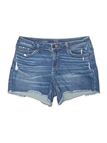 a.n.a. A New Approach Denim Shorts (view 1)