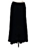 J.Jill 100% Rayon Solid Black Formal Skirt Size 8 (petite) - photo 1
