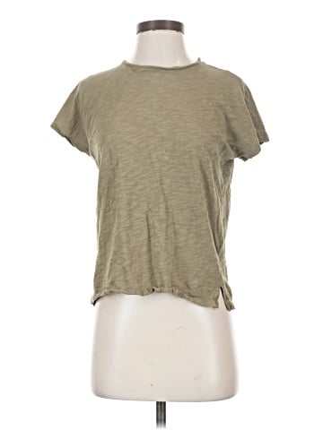 Madewell Dolman-Sleeve Crewneck Tee in Slub (view 1)