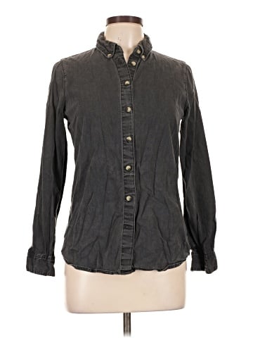 ASOS Long Sleeve Button-Down Shirt (view 1)