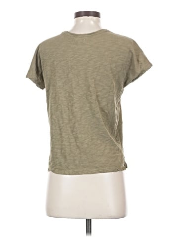 Madewell Dolman-Sleeve Crewneck Tee in Slub (view 2)