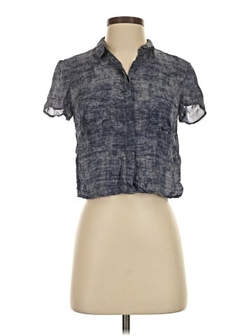 Babaton Short Sleeve Silk Top (view 1)