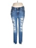 Torrid Hearts Blue Jeans Size 12 - photo 1
