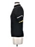 St. John Black Short Sleeve Top Size S - photo 5