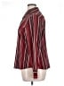 East5th Stripes Burgundy Long Sleeve Blouse Size XL - photo 5