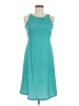 PrAna Solid Teal Casual Dress Size M - photo 1