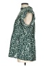 Angashion Green Sleeveless Blouse Size L - photo 5