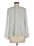 Old Navy 100% Rayon Gray 3/4 Sleeve Blouse Size M - photo 2